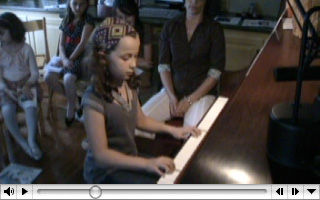 Elisa at the Piano