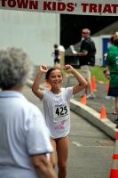 Elisa at the finish