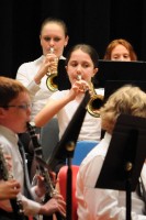 Gabriella in the Charles Boehm Band, 2011