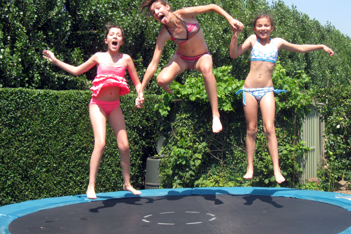 Woman Trampoline 29