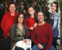 Christmas family portrait, 2011