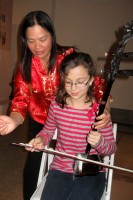 Elisa playing the Erhu @ Chinese New Year 2012