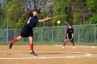 Elisa pitching softball 2012