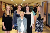 Gabriella & Friends inducted into the Honor Society