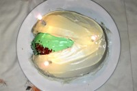 Nonno's Pistachio birthday cake by Gabriella