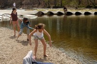 Girls at Tyler State Park