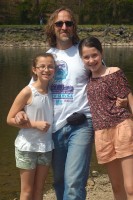 Papa & the Girls at Tyler State Park