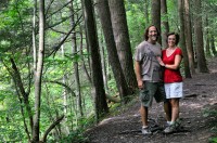 Mama & Papa on the trail