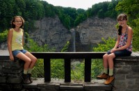 Scenic overlook at Taughannock